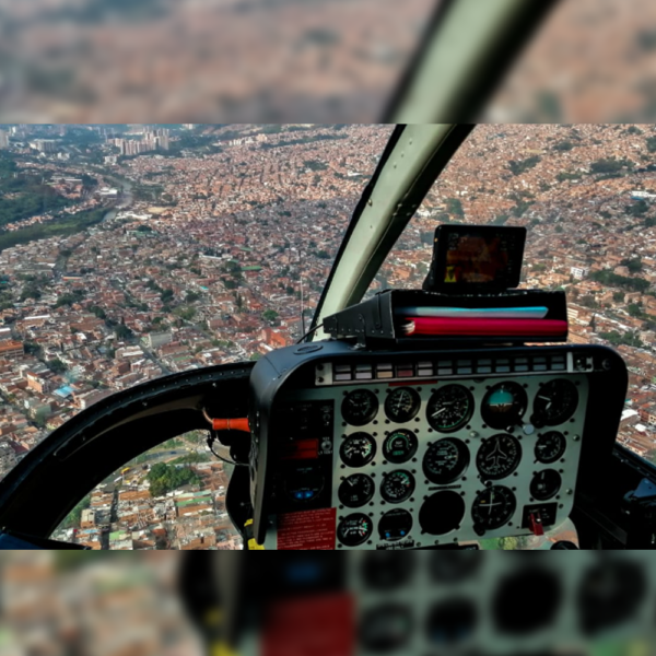 helicóptero Medellín